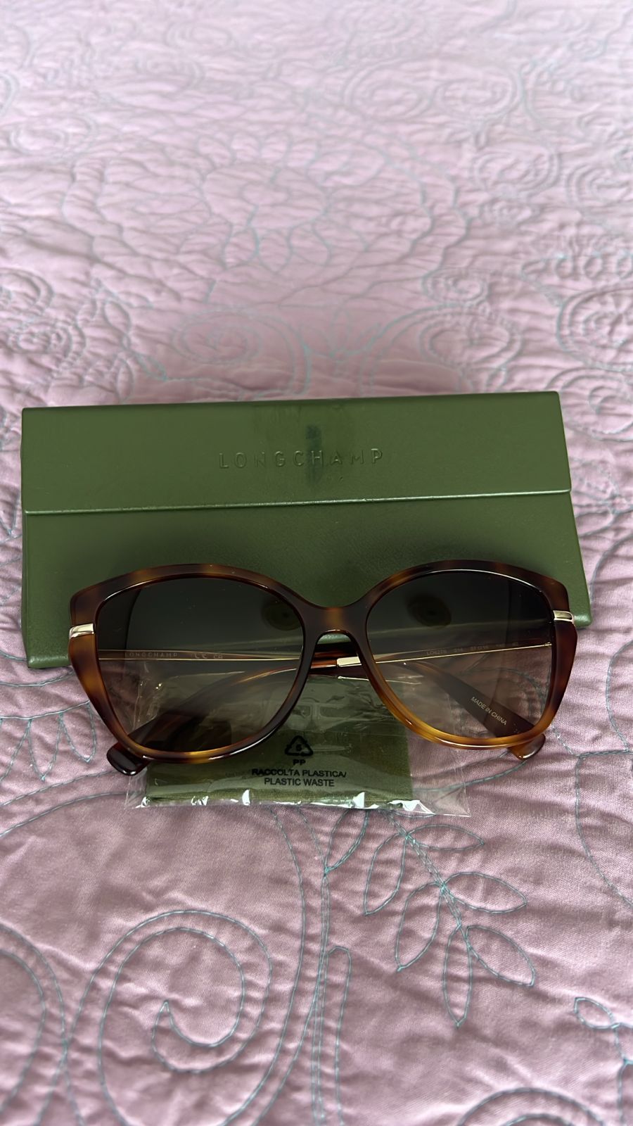 Longchamp tortoiseshell sunglasses in good condition